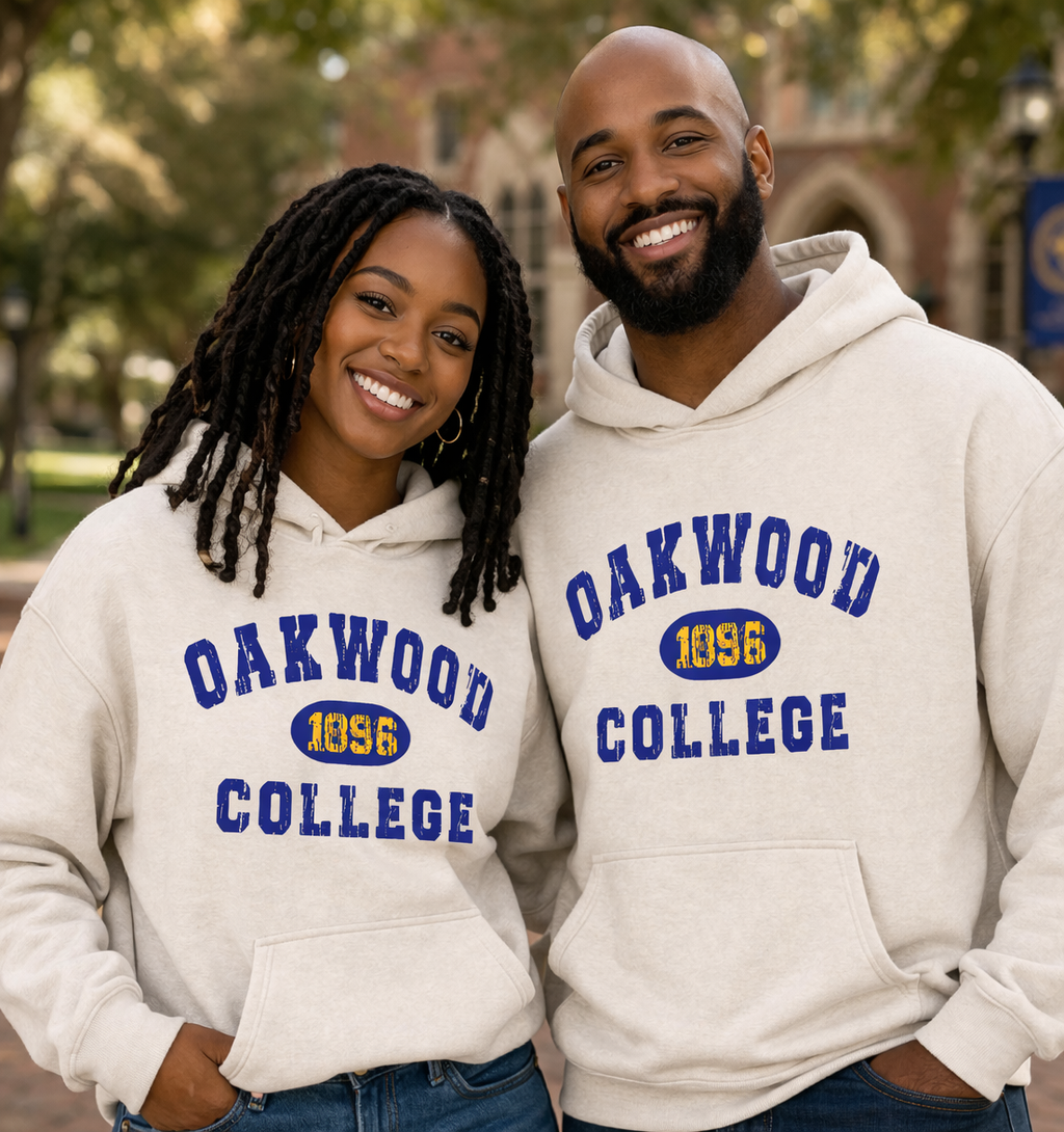Vintage Oakwood College 1896 Hoodie